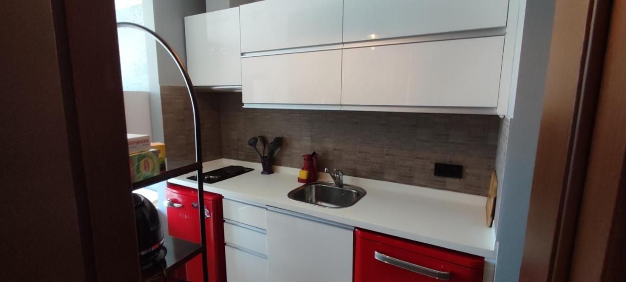 Studyo At High Flat Apartman Isztambul Kültér fotó