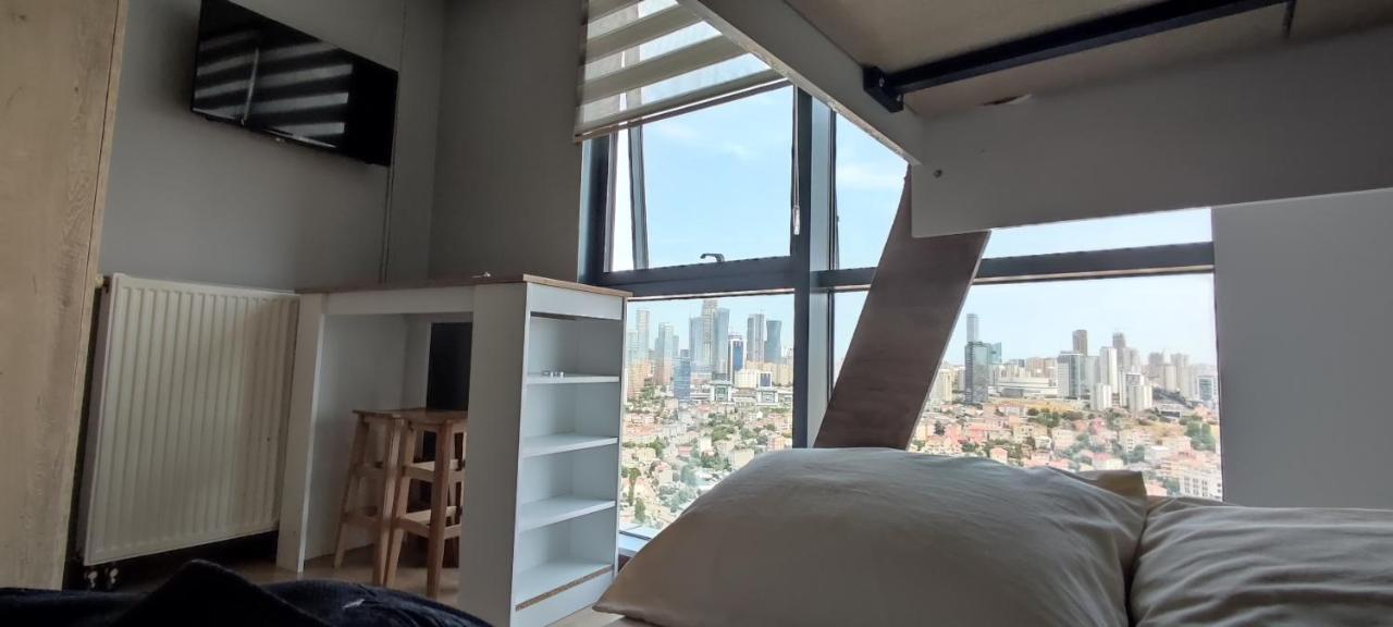 Studyo At High Flat Apartman Isztambul Kültér fotó
