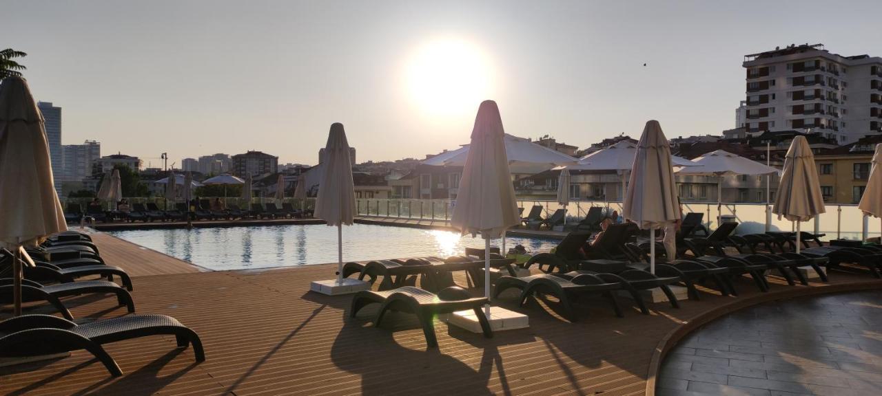 Studyo At High Flat Apartman Isztambul Kültér fotó