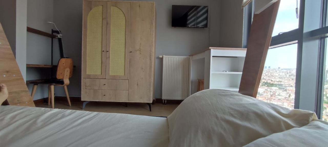 Studyo At High Flat Apartman Isztambul Kültér fotó
