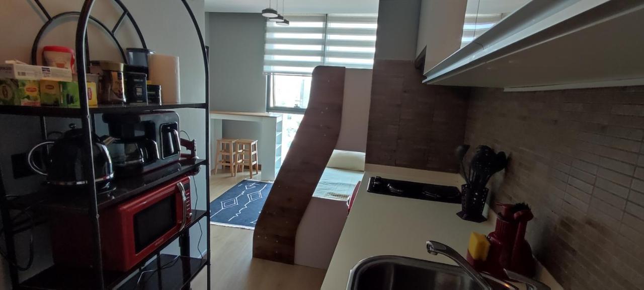 Studyo At High Flat Apartman Isztambul Kültér fotó